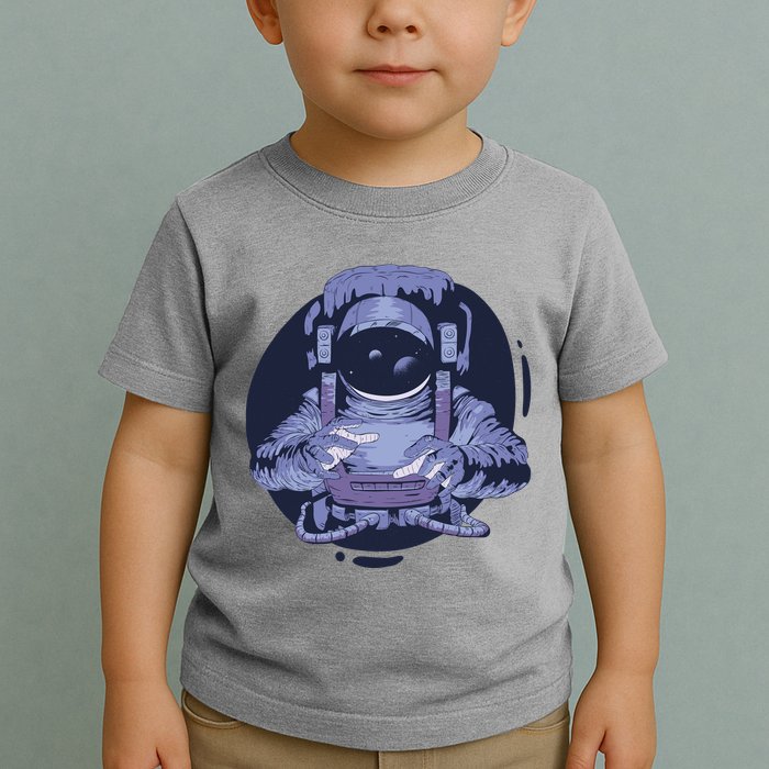 Astronaut Floating In Space Toddler T-Shirt