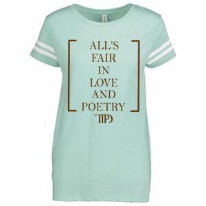 AllS Fair In Love And Poetry 2 Side Ttpd Enza Ladies Jersey Football T-Shirt