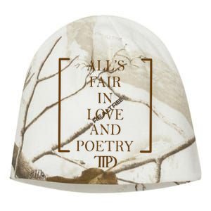 AllS Fair In Love And Poetry 2 Side Ttpd Kati - Camo Knit Beanie