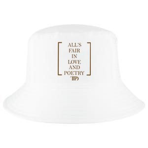 AllS Fair In Love And Poetry 2 Side Ttpd Cool Comfort Performance Bucket Hat