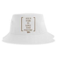 AllS Fair In Love And Poetry 2 Side Ttpd Sustainable Bucket Hat