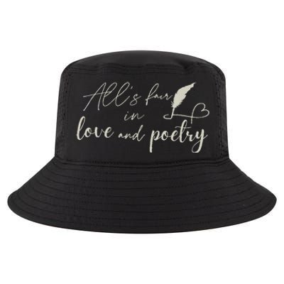 Alls Fair In Love & Poetry Valentines Day Cool Comfort Performance Bucket Hat