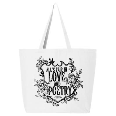 AllS Fair In Love And Poetry The Tortured Poets 25L Jumbo Tote