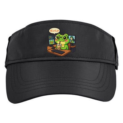 Anime Frog It Geek Otaku Coding Desk Boba Lover Adult Drive Performance Visor
