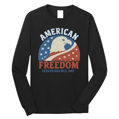 American Freedom Independence Day Long Sleeve Shirt