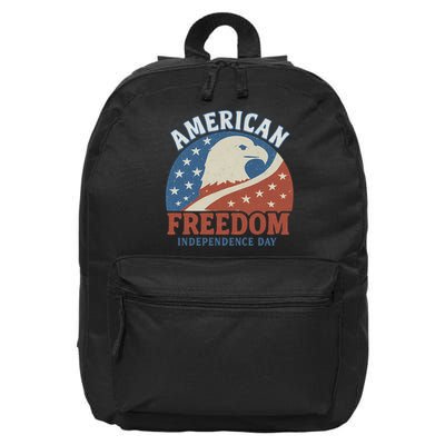 American Freedom Independence Day 16 in Basic Backpack