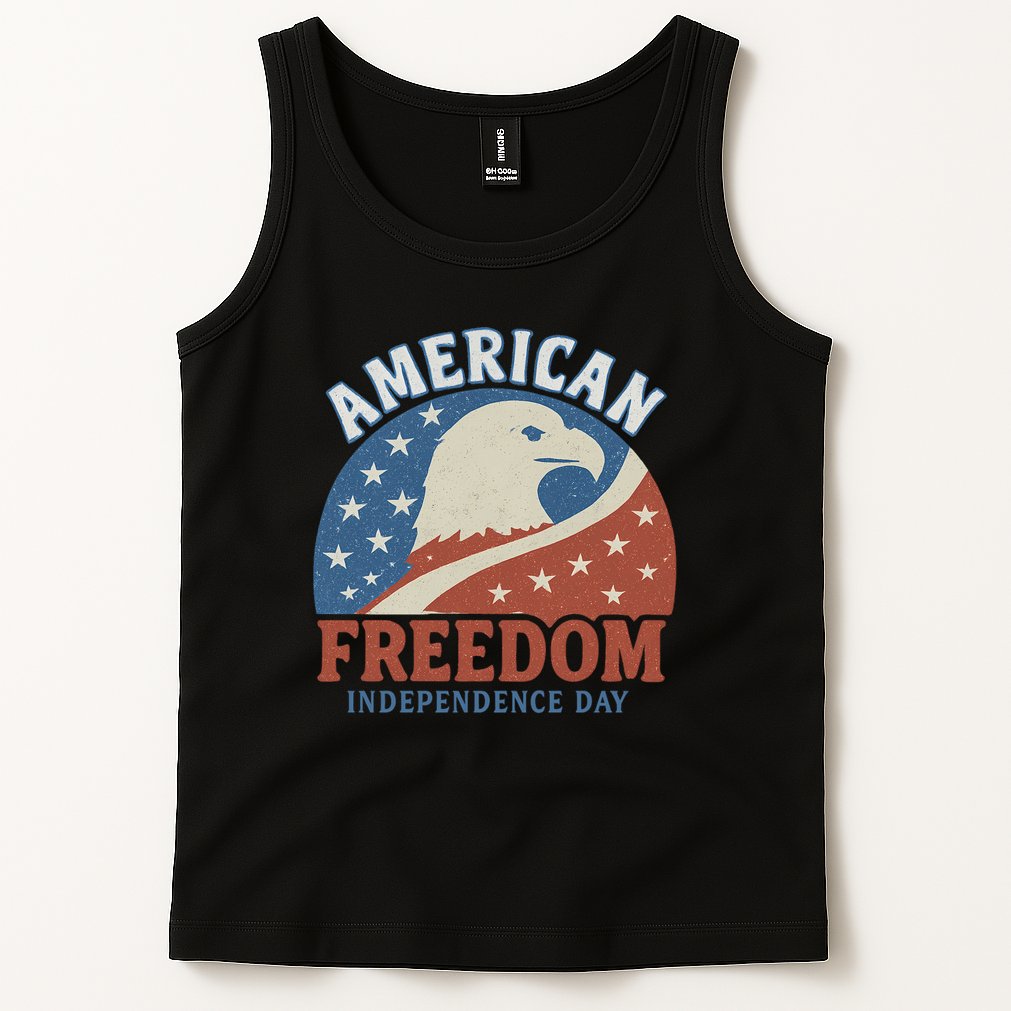 American Freedom Independence Day Tank Top