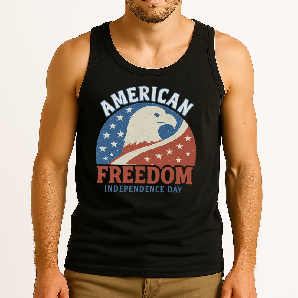 American Freedom Independence Day Tank Top