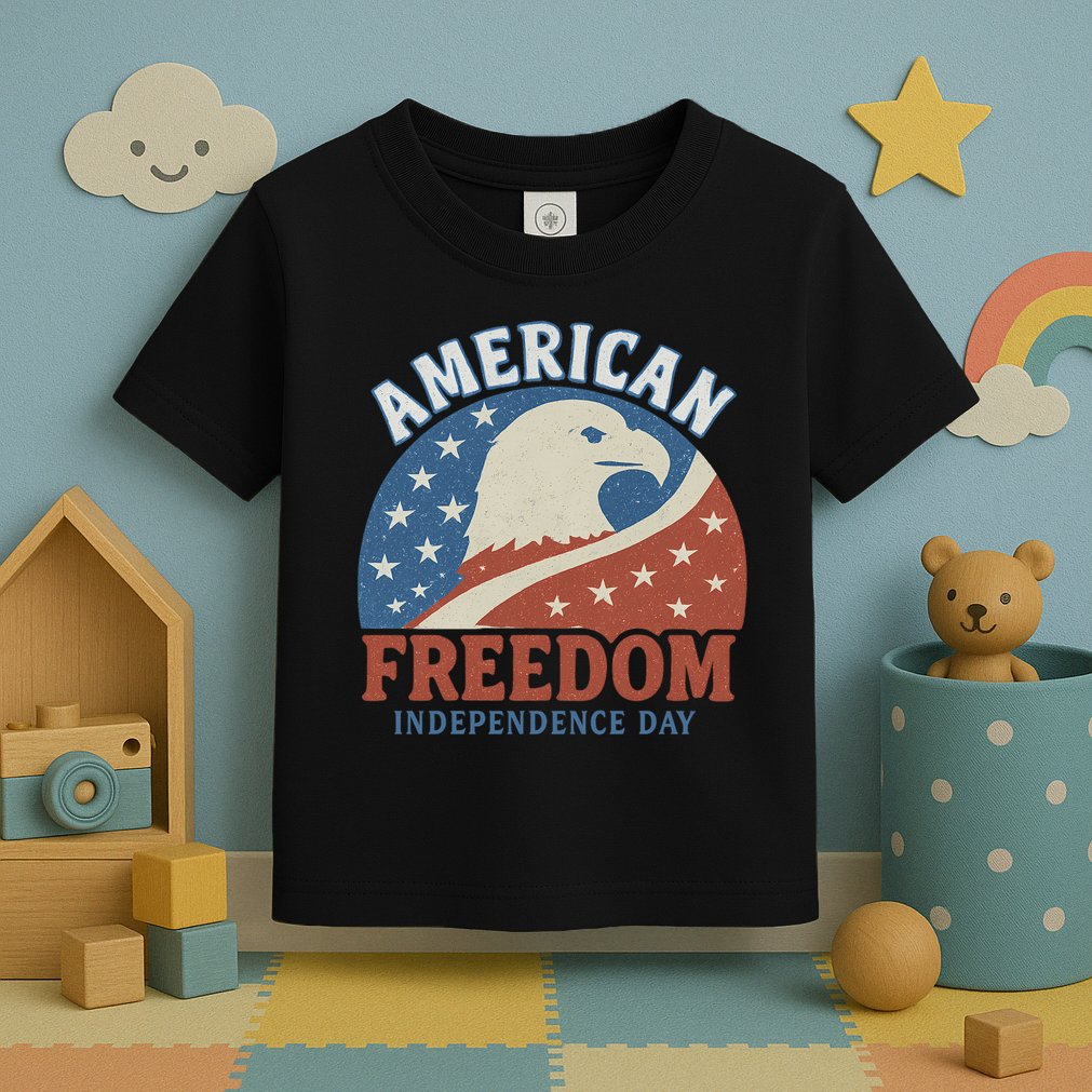 American Freedom Independence Day Toddler T-Shirt
