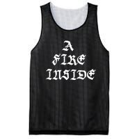 A Fire Inside Mesh Reversible Basketball Jersey Tank