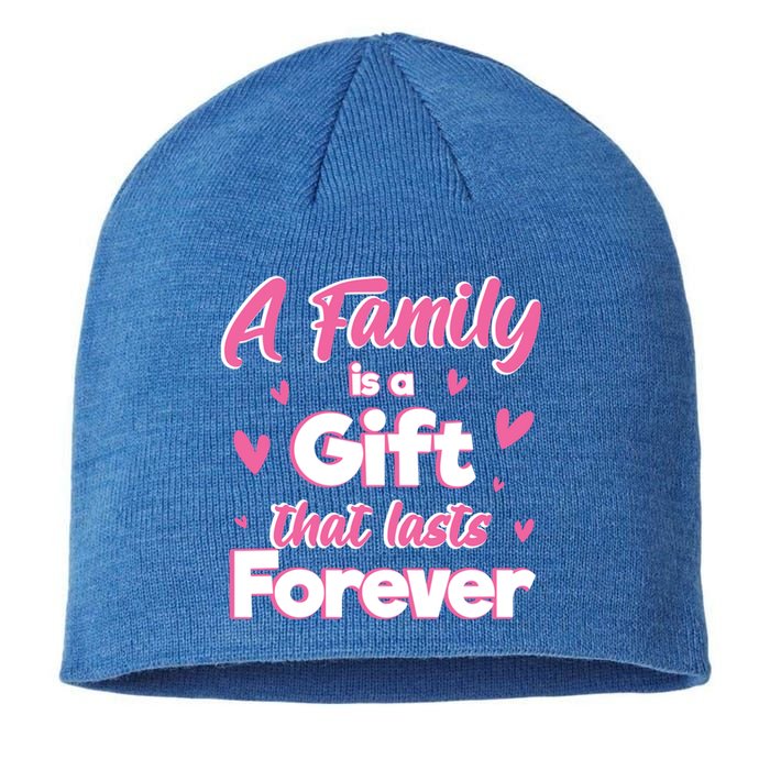 A Family Is A That Last Forever Great Gift Sister Sibling Gift Sustainable Beanie