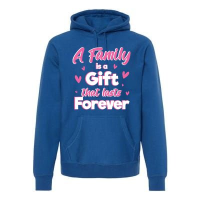 A Family Is A That Last Forever Great Gift Sister Sibling Gift Premium Hoodie