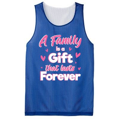 A Family Is A That Last Forever Great Gift Sister Sibling Gift Mesh Reversible Basketball Jersey Tank