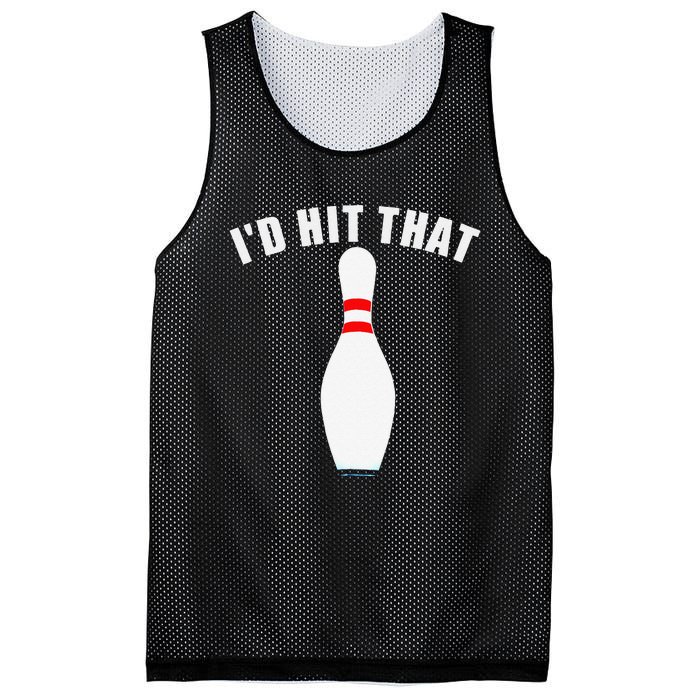 Affordable Funny Id Hit That Novelty Gift Idea Bowling Pin Mesh Reversible Basketball Jersey Tank