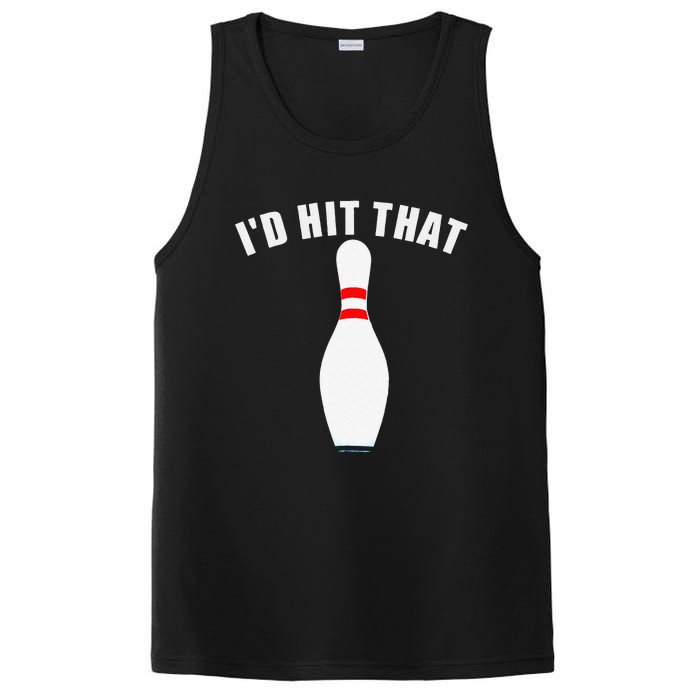 Affordable Funny Id Hit That Novelty Gift Idea Bowling Pin PosiCharge Competitor Tank