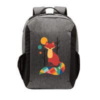 Abstract Fox Illustration Pattern Vector Backpack