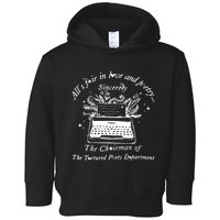 AllS Fair In Love & Poetry Funny Valentines Day Toddler Hoodie