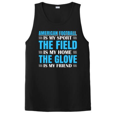 American Football Is My Sport PosiCharge Competitor Tank