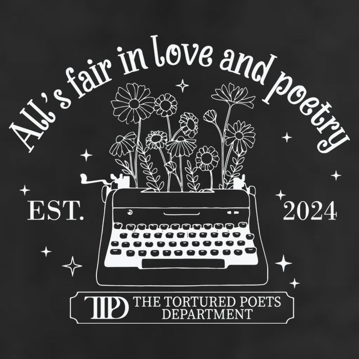 Alls Fair In Love And Poetry Est 2024 Ttpd Adult Drive Performance Visor