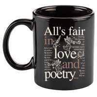Alls Fair In Love And Poetry Taylor New Song Ttpd 11oz C Handle Ceramic Mug