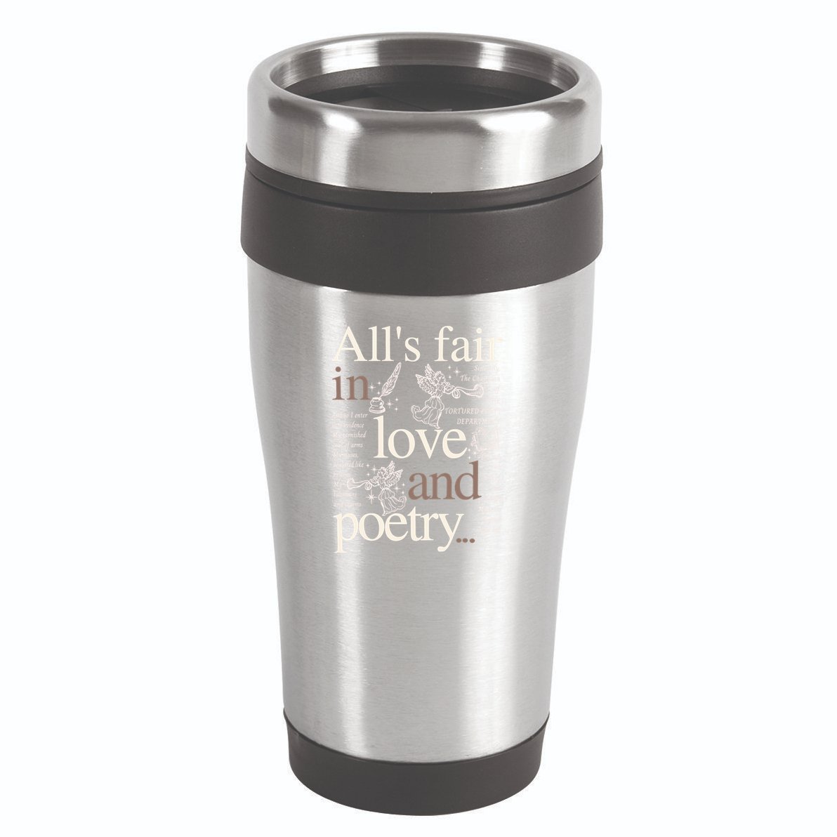 Alls Fair In Love And Poetry Taylor New Song Ttpd 16oz Travel Tumbler