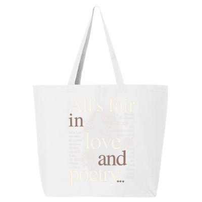 Alls Fair In Love And Poetry Taylor New Song Ttpd 25L Jumbo Tote