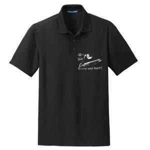 AllS Fair In Love & Poetry Funny Valentines Day Dry Zone Grid Polo