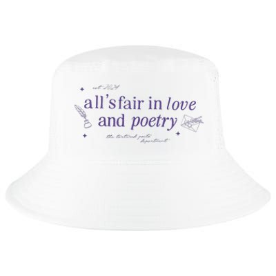 AllS Fair In Love And Poets Cool Comfort Performance Bucket Hat