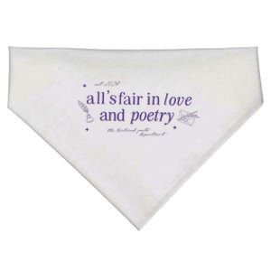 AllS Fair In Love And Poets USA-Made Doggie Bandana