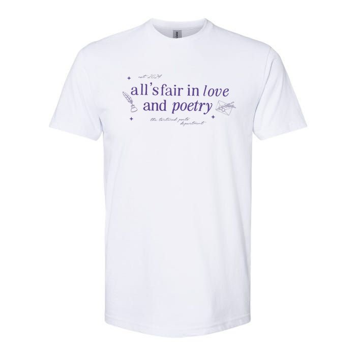 AllS Fair In Love And Poets Softstyle CVC T-Shirt