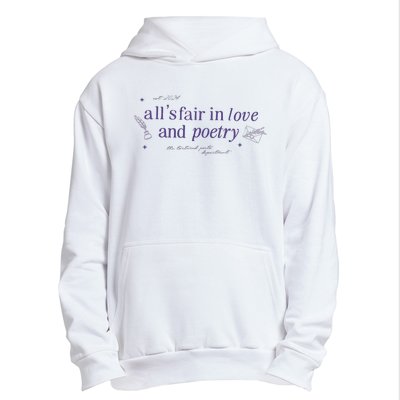 AllS Fair In Love And Poets Urban Pullover Hoodie