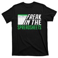 Accountant Freak In The Spreadsheets Accounting T-Shirt