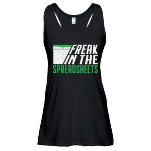 Accountant Freak In The Spreadsheets Accounting Ladies Essential Flowy Tank