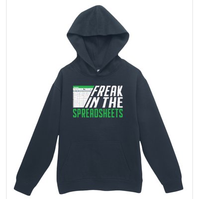 Accountant Freak In The Spreadsheets Accounting Urban Pullover Hoodie