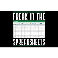 Accountant Freak In The Spreadsheets Accounting Bumper Sticker