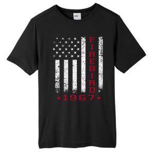 American Flag Jersey Style Firebird 67 1967 Muscle Car Tall Fusion ChromaSoft Performance T-Shirt