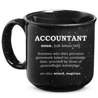 Accountant Funny Job Title Dictionary Profession Definition 15oz Campfire Ceramic Mug