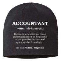 Accountant Funny Job Title Dictionary Profession Definition Sustainable Beanie