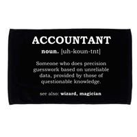 Accountant Funny Job Title Dictionary Profession Definition Microfiber Hand Towel