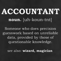 Accountant Funny Job Title Dictionary Profession Definition Microfiber Hand Towel