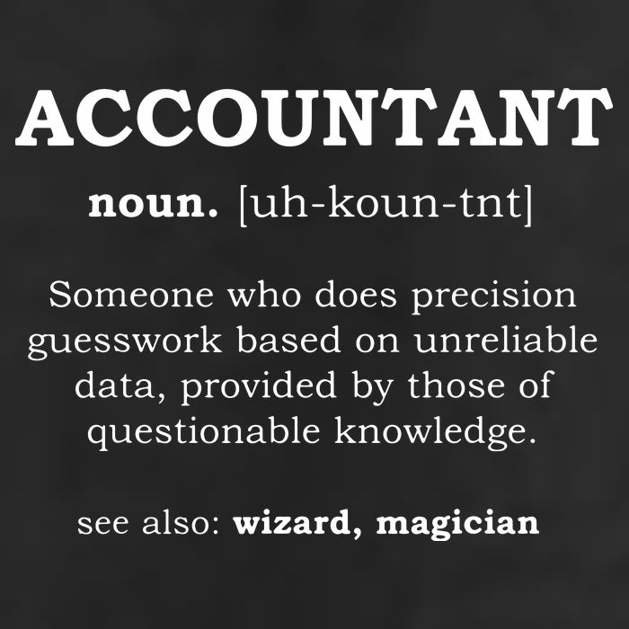Accountant Funny Job Title Dictionary Profession Definition Microfiber Hand Towel