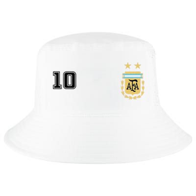 Argentina Flag Jersey Vintage Futbol Soccer Remera Cool Comfort Performance Bucket Hat