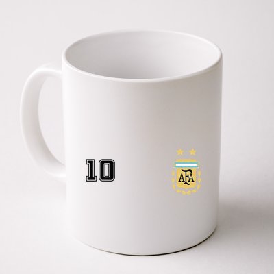 Argentina Flag Jersey Vintage Futbol Soccer Remera Mug