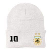 Argentina Flag Jersey Vintage Futbol Soccer Remera Knit Cap Winter Beanie