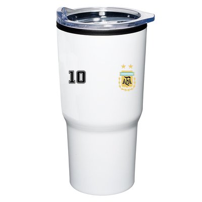 Argentina Flag Jersey Vintage Futbol Soccer Remera Tumbler