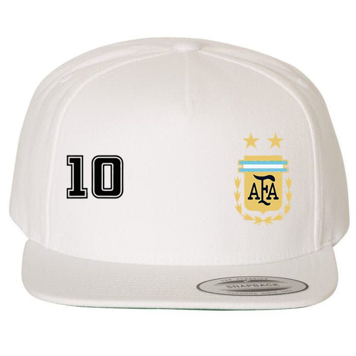 Argentina Flag Jersey Vintage Futbol Soccer Remera Wool Snapback Cap