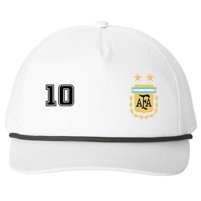 Argentina Flag Jersey Vintage Futbol Soccer Remera Snapback Five-Panel Rope Hat