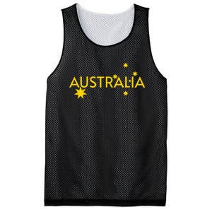 Australia Flag Jersey Mesh Reversible Basketball Jersey Tank