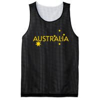 Australia Flag Jersey Mesh Reversible Basketball Jersey Tank