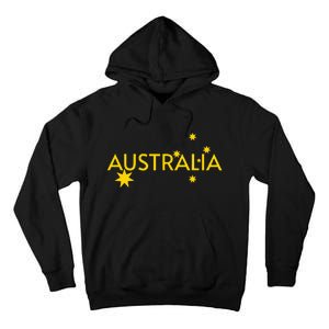 Australia Flag Jersey Tall Hoodie